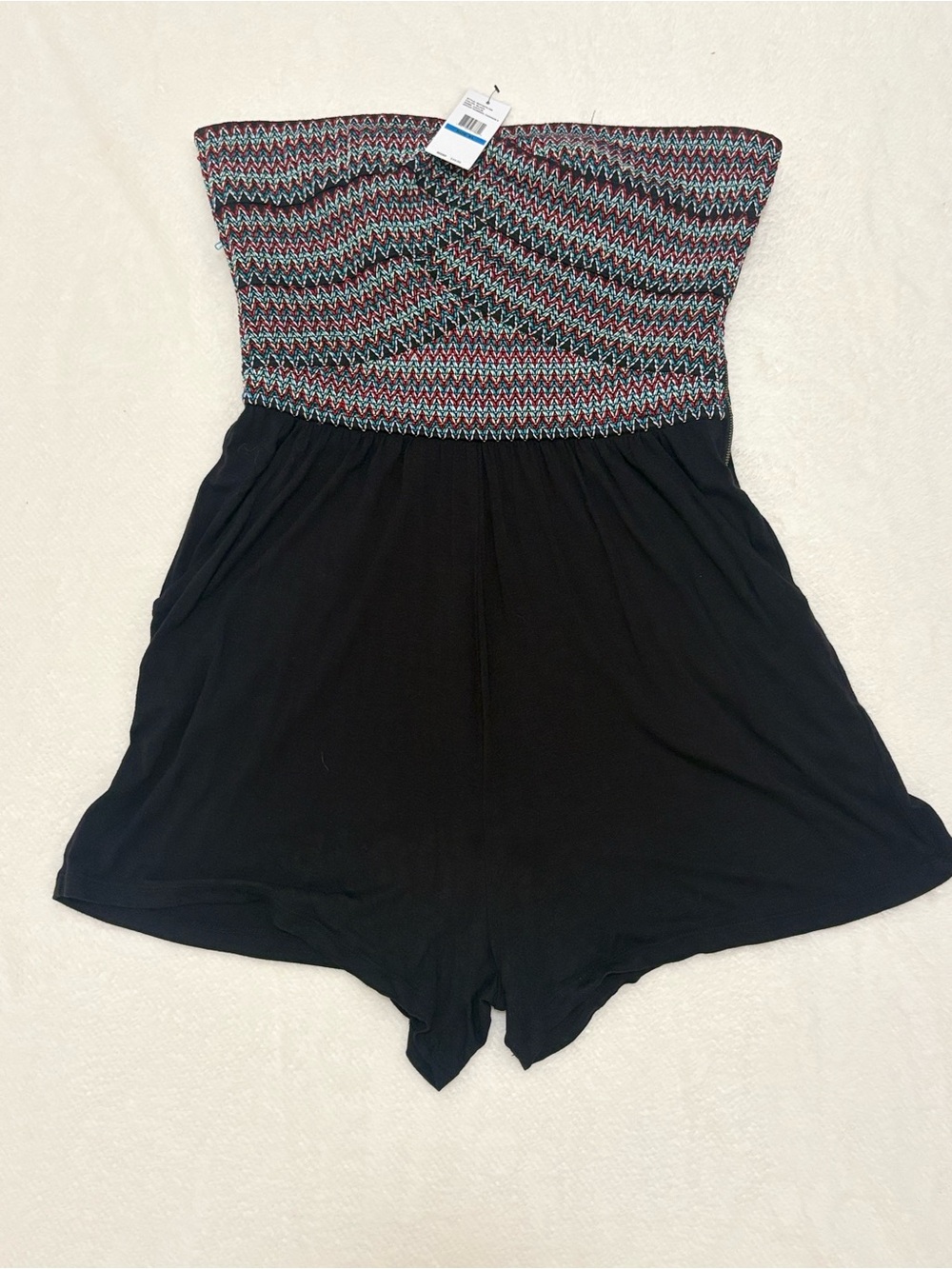 Jessica Simpson Black Romper with Branded Tag